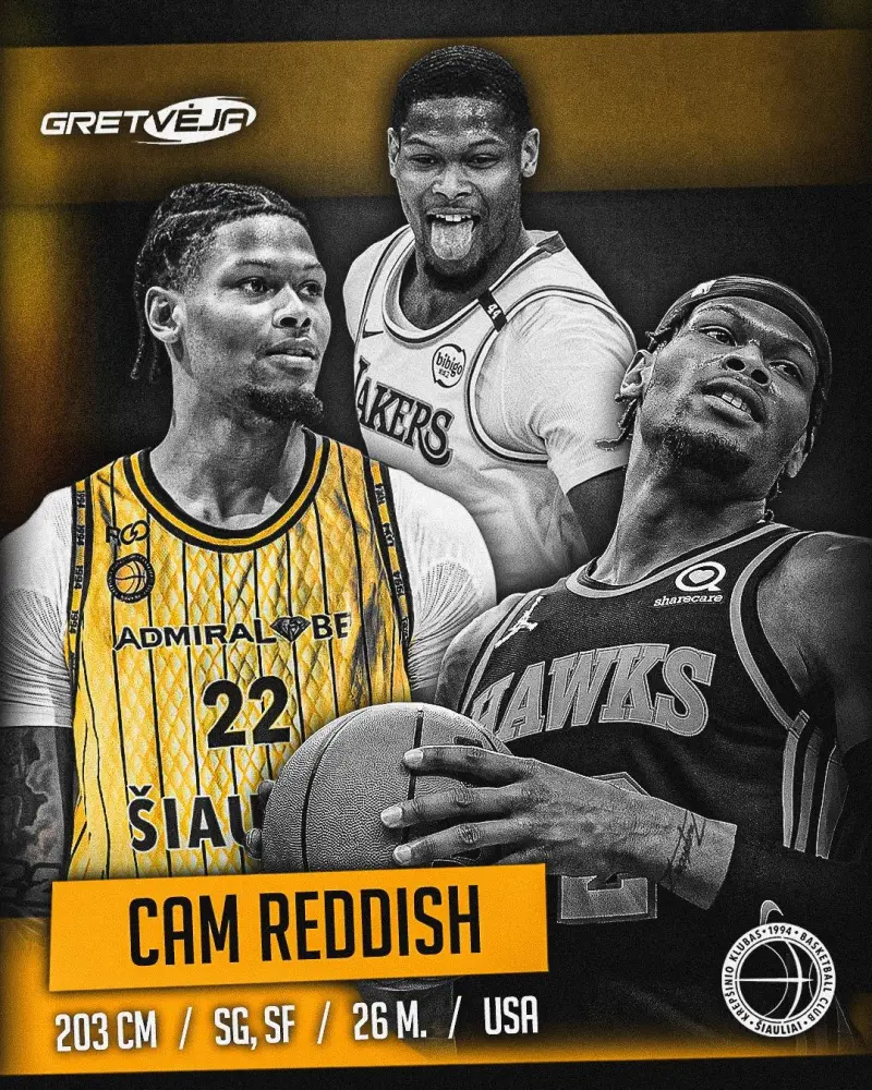 桑盖拉：雷迪什的运动能力顶级，他会在立陶宛联赛如鱼得水